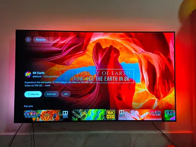 Philips OLED 55inch Smart Crystal 4K UHD LED TV WITH AMBILIGHT inbuilt speaker inbuilt