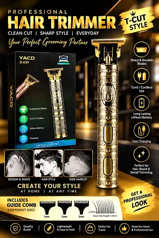 Hair Trimmer: gold