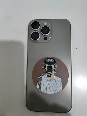 iPhone 16 Pro Max Titanium- Good Condition with Case Sticker
