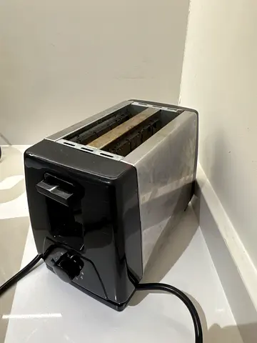 Used 2-Slice Stainless Steel Toaster - Good Working Condition