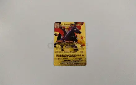 Rare Pokémon TCG: Garchomp & Giratina GX Gold Card (single card)
