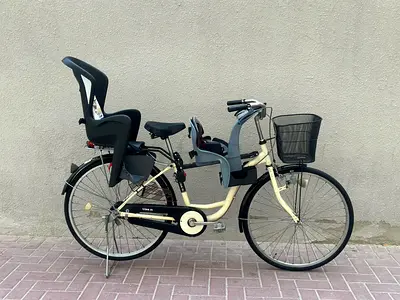 High Quality Japanese imported Cruiser Bike Size 26 with 2 brand new High Quality Branded baby seat