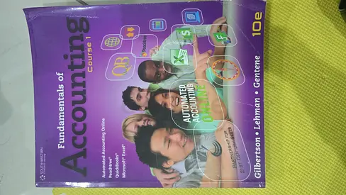 Fundamentals of Accounting (10e) - Textbook by Gilbertson, Lehman, Gentene