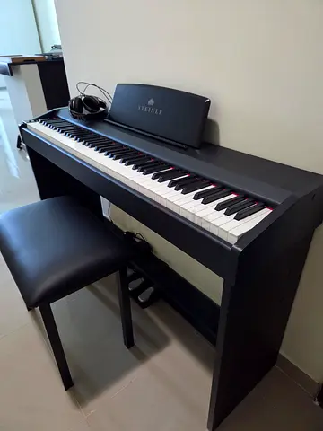 Digital Piano - Steiner DP-450 - Dark Brown