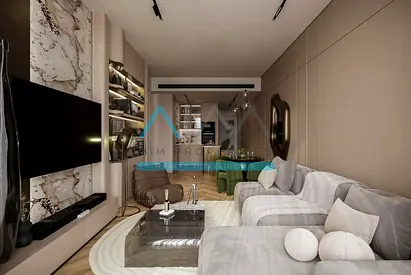 Semi-Furnished Studio + Jacuzzi | Wadi Al Safa 5