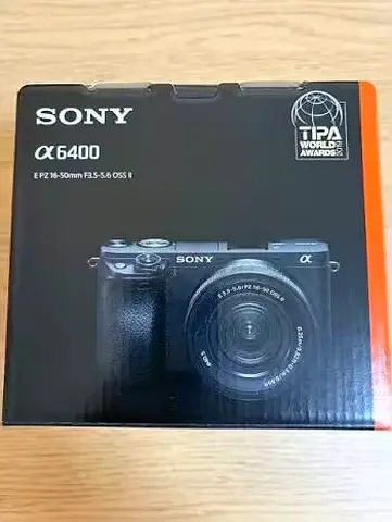 Sony Alpha ILCE6400 Mirrorless Camera + SELP16502 Lens (Boxed)