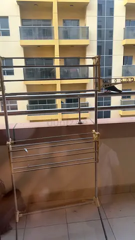 Foldable SS Clothes Drying Rack - Free Standing(needs deep cleaning as it was in balcony for sometim