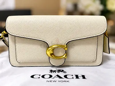 AUTHENTIC COACH TABBY BAG 🤍 | PRELOVED | ELEGANT & TIMELESS