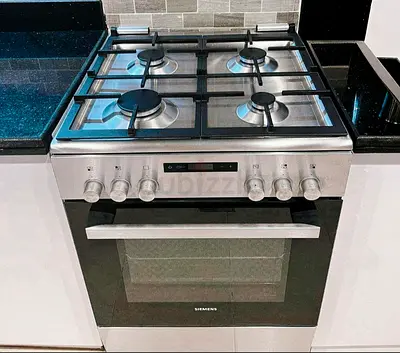 Siemens 60cm Dual Fuel Cooker – 4-Burner Gas Hob & Electric Oven | German Made