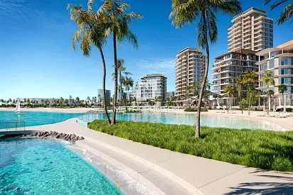 Marina / Pool View | Raised Ocean Pool | Q1 2029