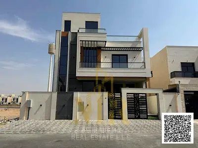 Villa for sale in Al Yasmin | 5 bedrooms | Two floors plus a rooftop | Price includes electricity,