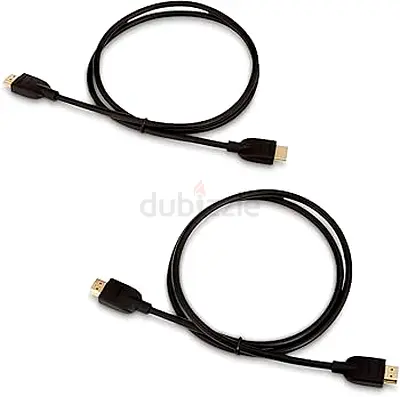 Two HDMI Cables - 1.5m each, Good Condition