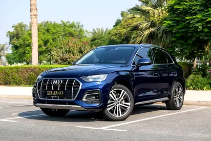 2025 Audi Q5 45 TFSI quattro | Blue | 249 HP | 26,835 KM | Audi Warranty 2028 + Service 2030
