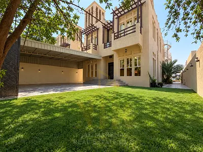 Al Rawda 1 – Ajman | Distinctive villa – 5,000 sq. ft. + central air conditioning | 5 master bedroo