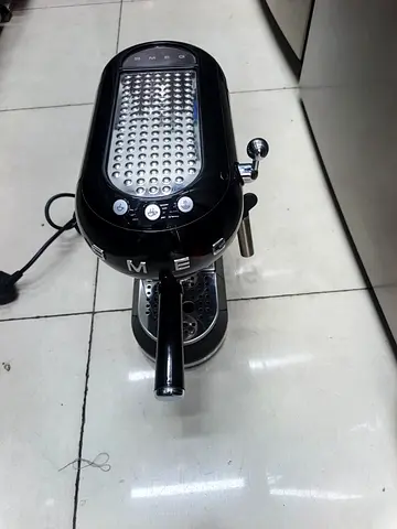 Used Smeg Espresso Coffee Machine - Black, Good Working Condition