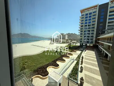 3-Bedroom Apartment in First Tower | Direct Beach & Pool Views in Khorfakkan