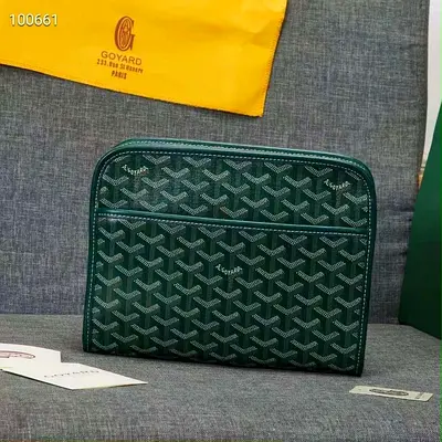 Goyard Jouvence  Toiletry Bag MM Green