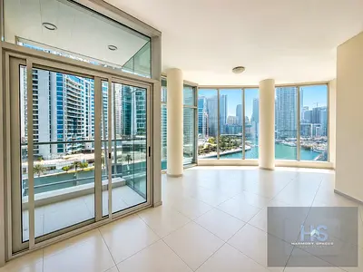 Full Marina & Water View | Semi-furnished 2BR
