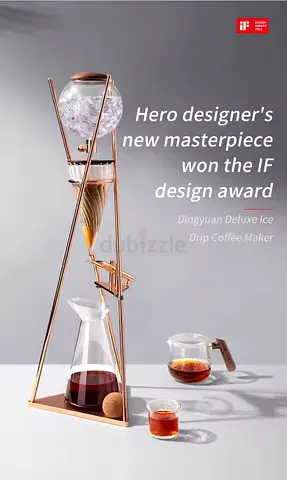 zeroHero Cold Brew Drip Coffee Maker Luxury Iced Coffee Cold Brew Tower,800ml- Ice Drip Coffee Maker