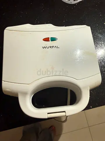 Used Wurfel Sandwich Maker / Panini Grill - White