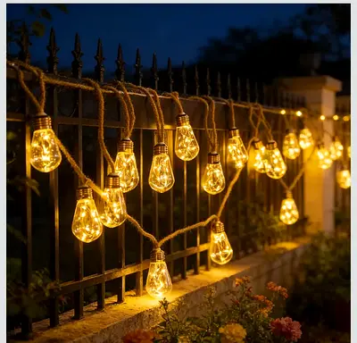 Outdoor 8M Rop cable good quality Led warm colour RGB stock available