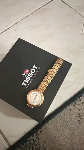 Tissot watch with diamonds