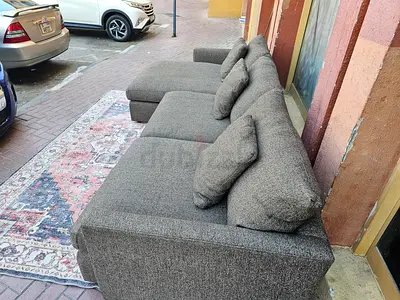 Stylish Comfort Crate&Barrel Lounge deep L Shape Sofa