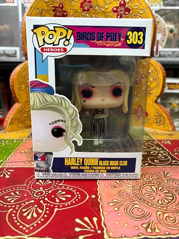 Funko Pop! Heroes #303 Harley Quinn (Black Mask Club) - Sealed