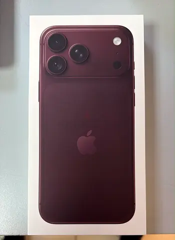 Apple iPhone (sealed box) - Burgundy 512 GB (TDRA)(new in box)