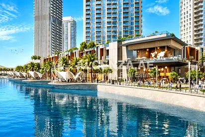 Oversized High-Floor 1BR | Creek & City Views