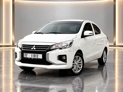 Mitsubishi Attrage | No Security Deposit • All-Inclusive Rental Price | Free Monthly Delivery