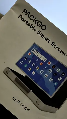 PACKGO Portable Smart Screen (portable projector) - lightly used, with box