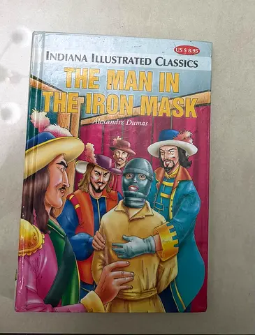 Kids novels The Man In The Iron Mask by Alexander Dumas