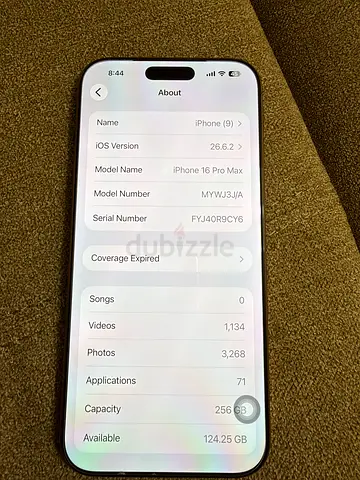 iPhone 16 Pro Max 256GB - Good Condition (Unlocked)