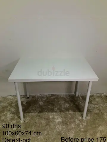 IKEA LINNMON Table (100x60x74 cm)