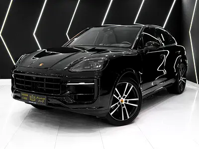 2024 Porsche Cayenne Coupe, Carbon Interior, Panoramic Roof, Sport Chrono, Al Nabooda Warranty!!