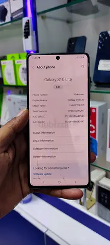 SAMSUNG S10 LITE ,, 8 GB RAM,, 128 GB STORAGE,, dual sim screen scratch only