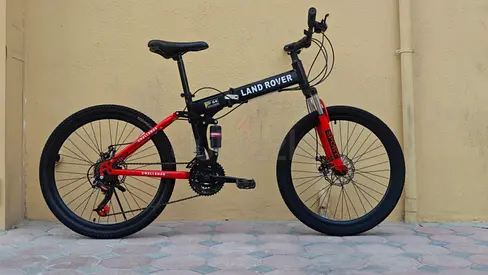 Mountain bicycle foldable size 24 Free delivery used refurbished 100% ok