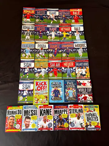 Football Book Collection - 31 Books