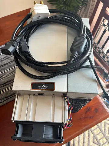 Bitmain Antminer S19j pro (Used ASIC Bitcoin Miner) with Power Cables