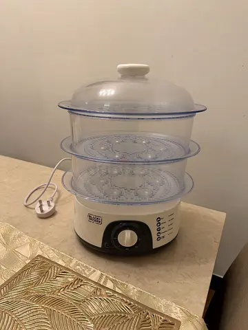 Electric 3-Tier Food Steamer - Good Working Condition