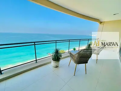 PRIVATE BEACH ACCESS LUXURY 3BR|CHILLER FREE|FREE CAR PARKING|READY TO MOVE