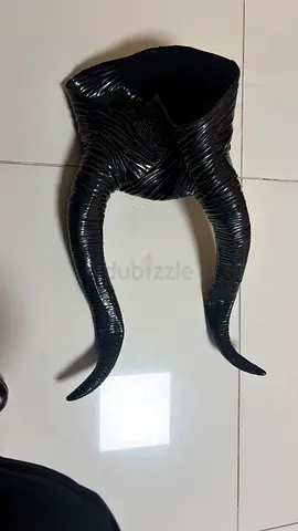 Maleficent-style Black Horned Costume with Cape (Women's)
