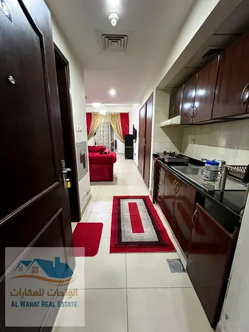 🏡 استوديو مفروش للإيجار الشهري – النعيمية، عجمان 📍 الموقع: أبراج الشروق – منطقة النعيمية، عجمان.