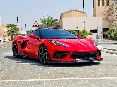 AED 3723/month | 2020 Chevrolet Corvette Stingray 1LT | GCC Specs | Ref#526941