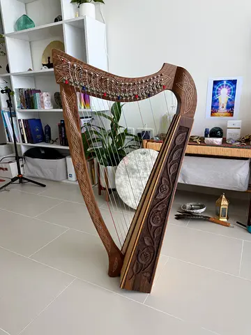 Roosebeck Heather Harp 22-String