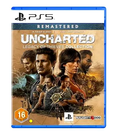 Uncharted: Legacy of Thieves Collection (PS5) - Remastered Disc