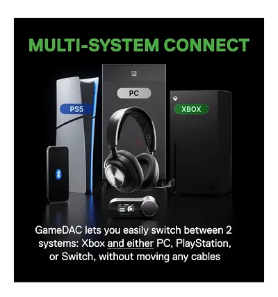 Steelseries Arctis Nova Pro GameDAC Multi-System Audio Adapter for Xbox, PS5, PC, Switch