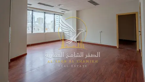Luxury Office for Rent in Al Majaz 1 Glass Partitions Free AC Parking and 3 Months Free