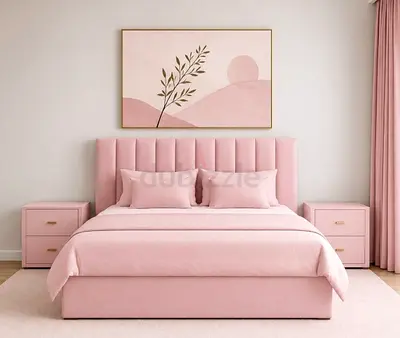 Premium Quality Cotton fabric king Bed Available
